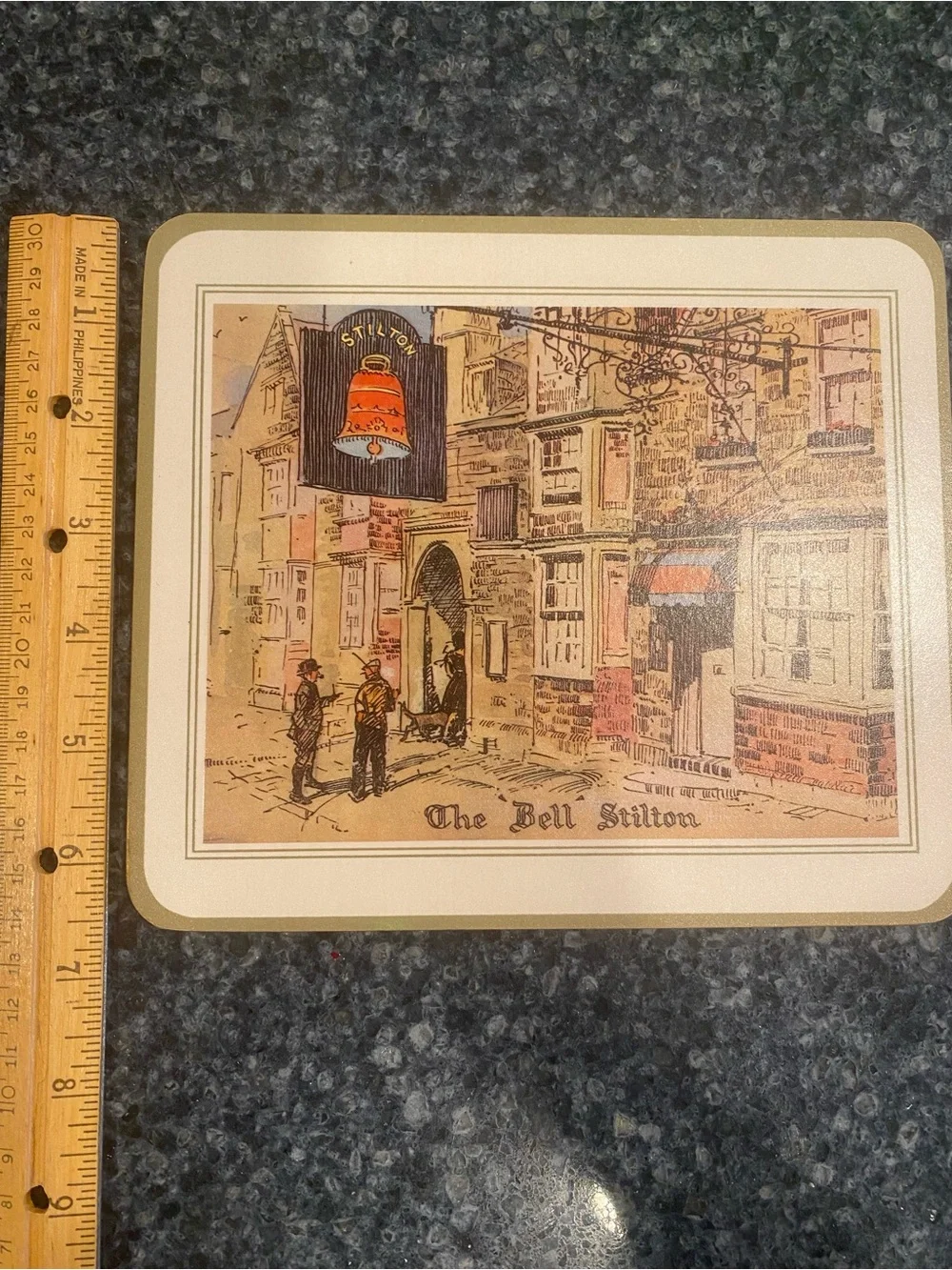 Pimpernel UK English vintage placemats  historic pubs